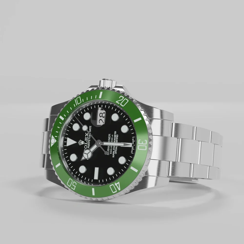 Rolex Submariner Date Oystersteel-Green