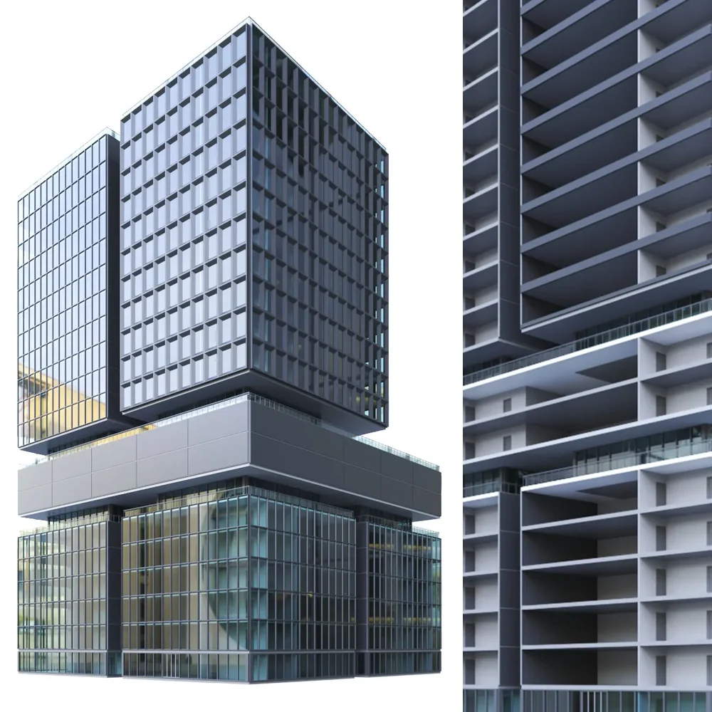 Building Tower Skyscraper Modern Glass