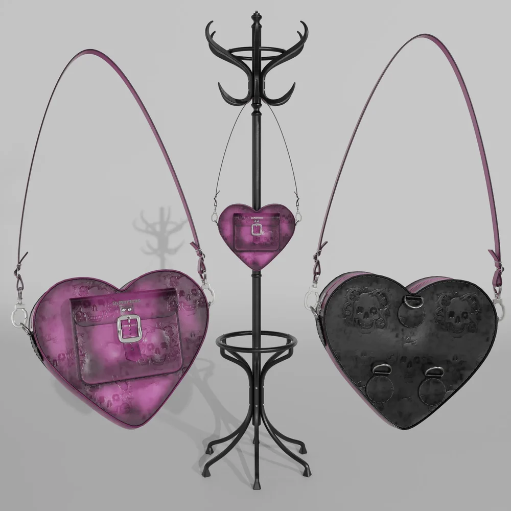 Dr. Martens Heart Bag Distressed Look