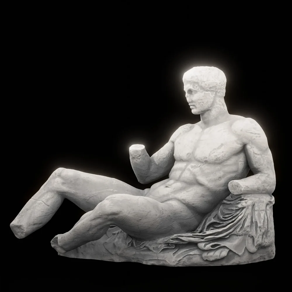 Seated Man Dionysus