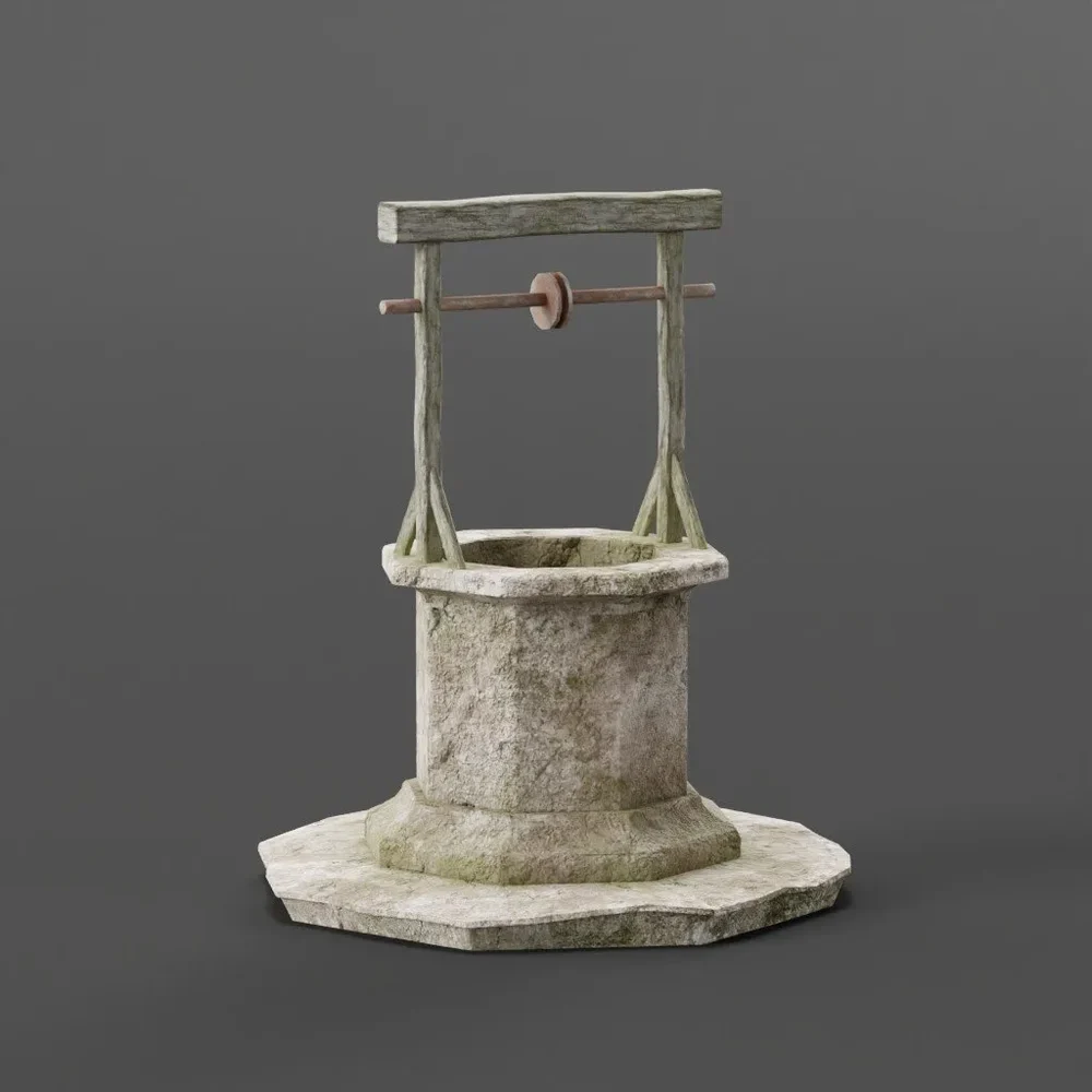 model: Medieval Well