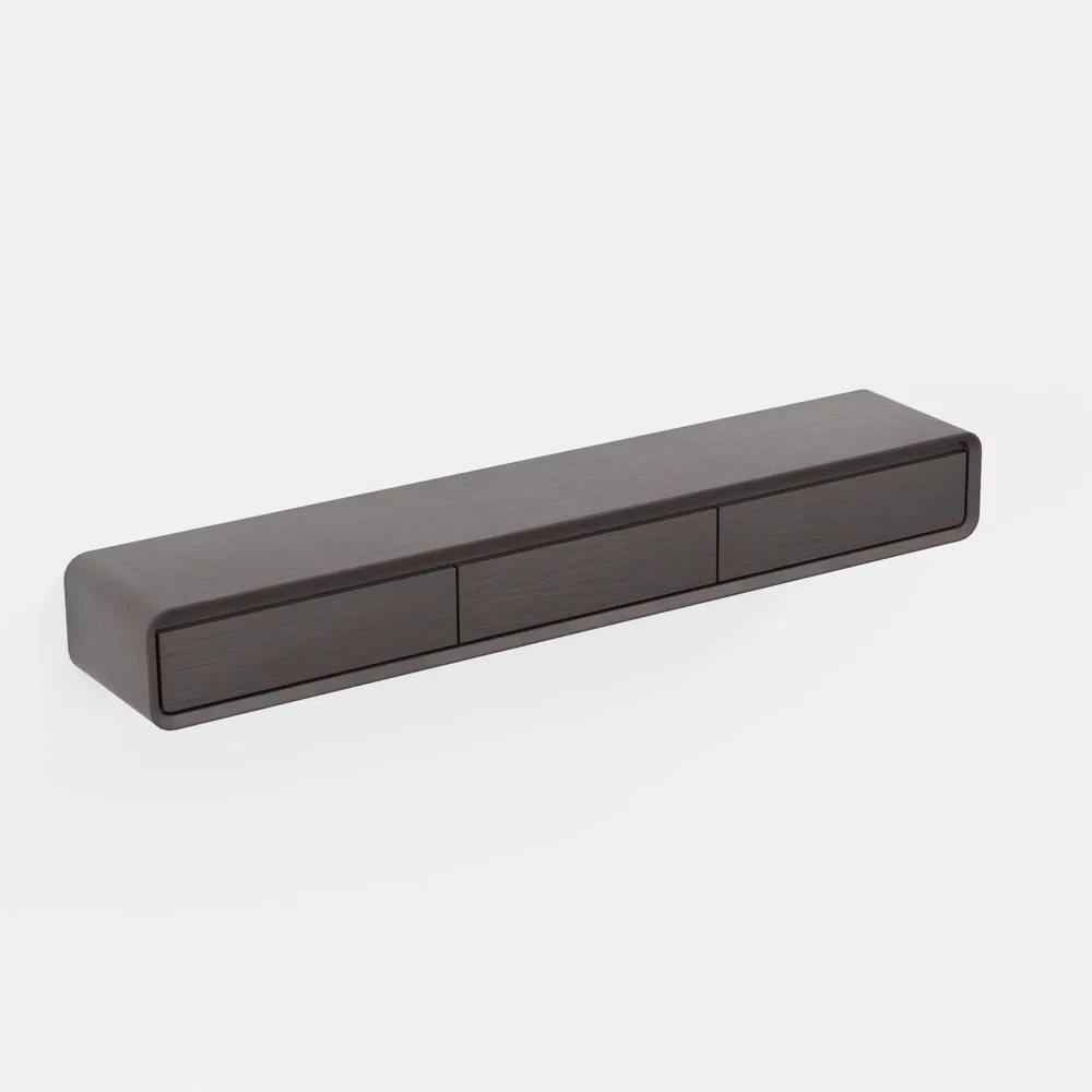 Black Floating Tv Stand Short