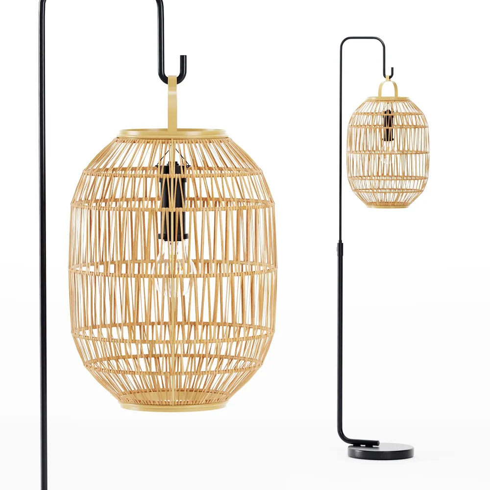 Bori Large Natural Lamp