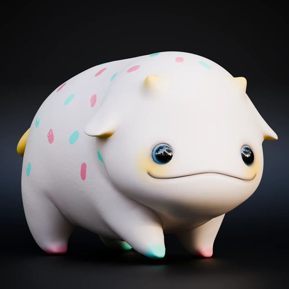 Hippo Creature (Rigged)