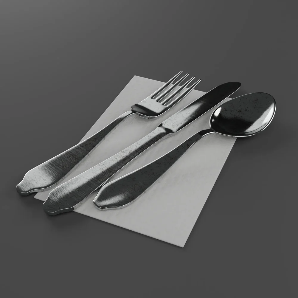 Metal Cutlery Set