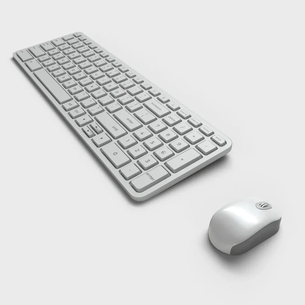 Keyboard And Mouse White