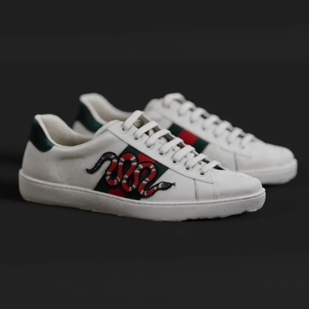 Dolce Gabana Sneakers Snake White