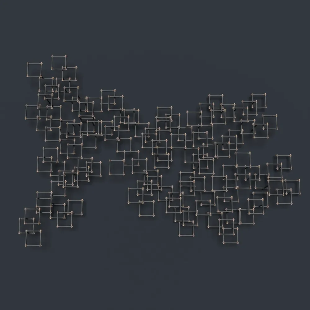 Metal Wall Abstract Decoration
