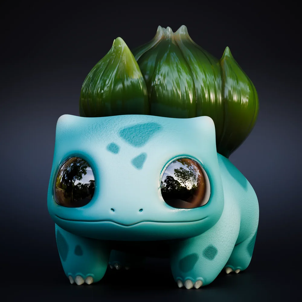 Bulbasaur Pokemon (Rigged)