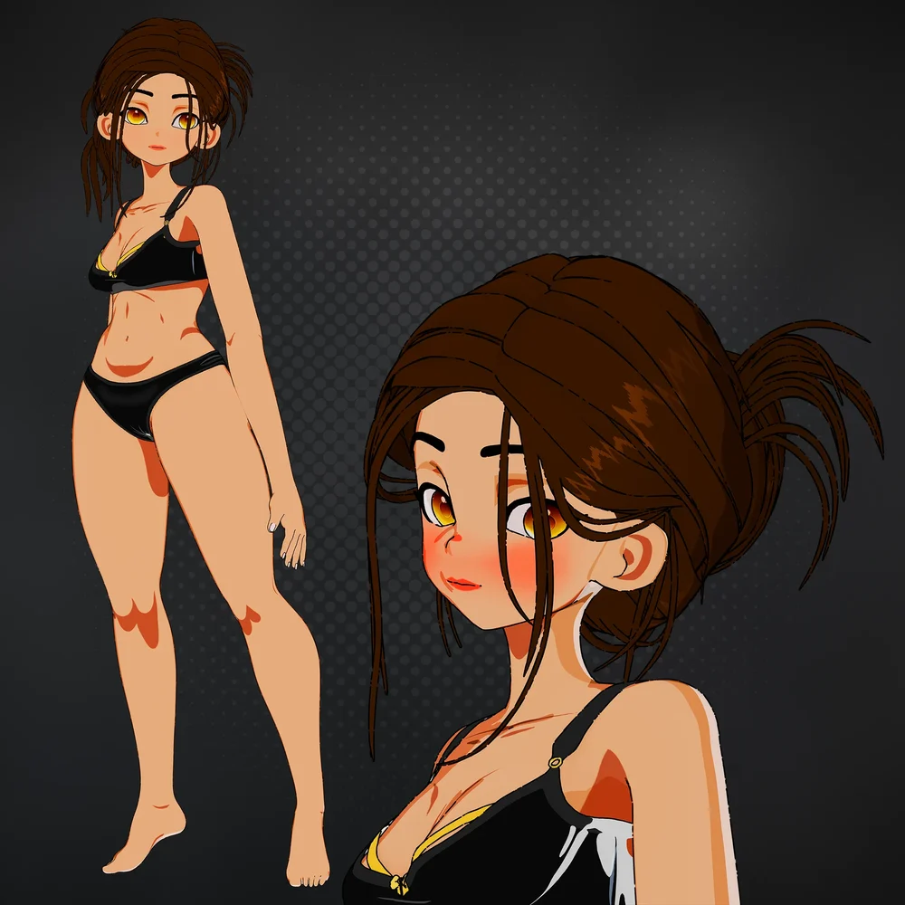 Nina - Npr Anime Model