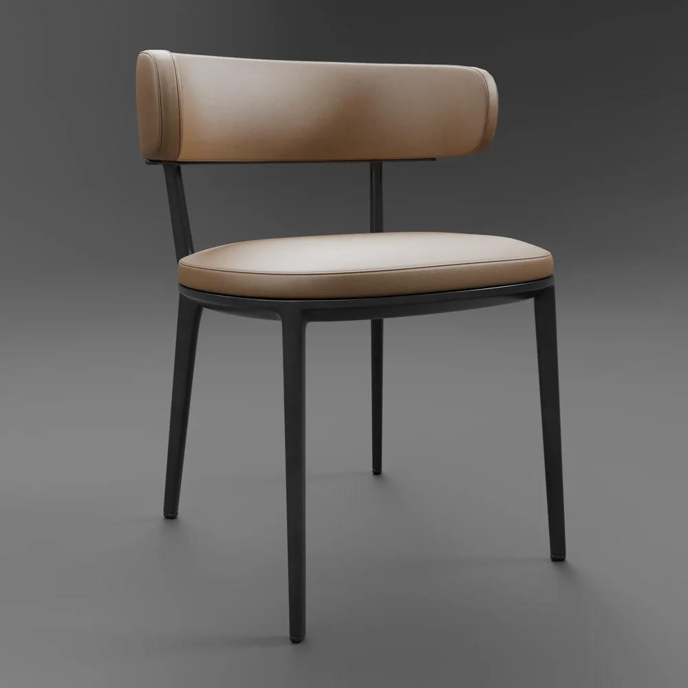 B&B Italia Caratos Maxalto Dining Chair