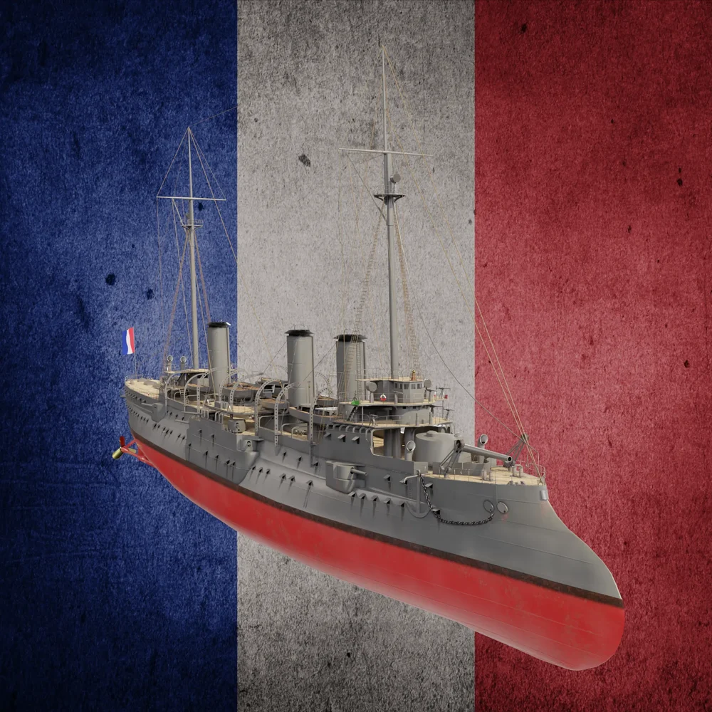 Cruiser D’Entrecasteaux Ship
