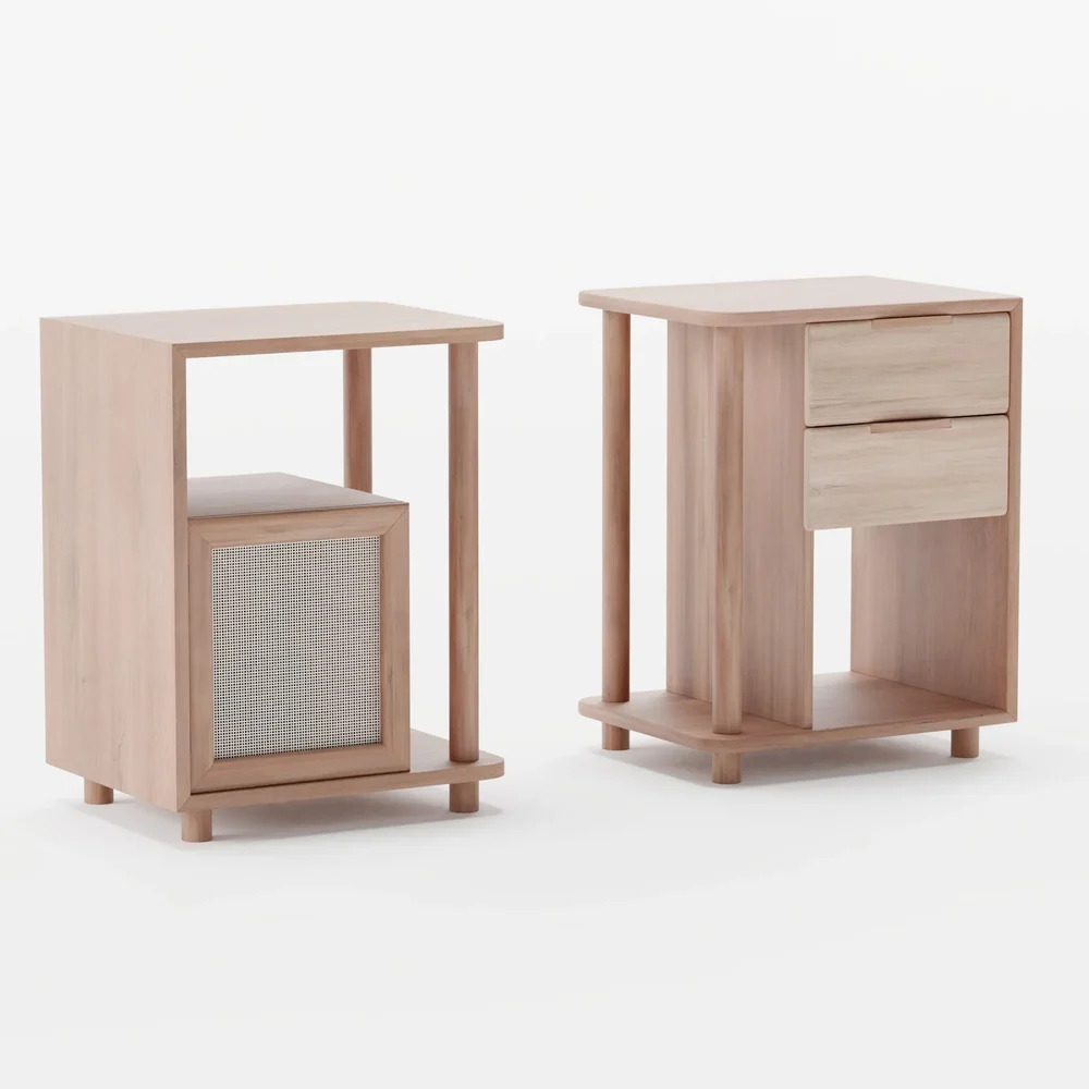 Wooden Bedside Tables