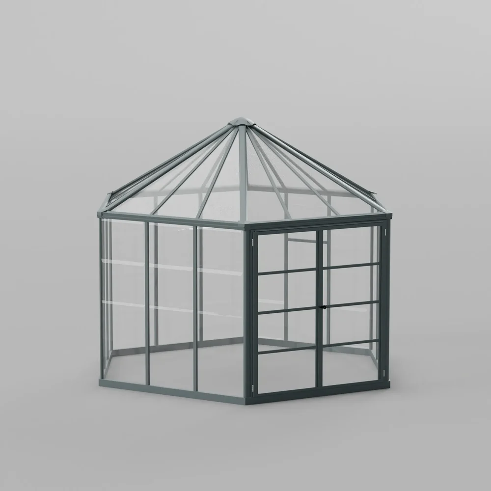 Drivhus Hexagonal 12 Foot
