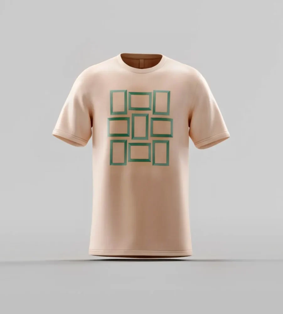 Modern Geometric Graphic T-Shirt