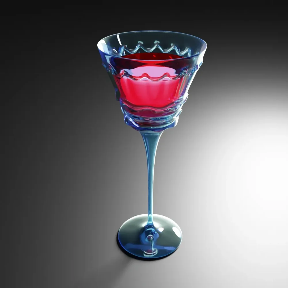 Fancy Wine Glass