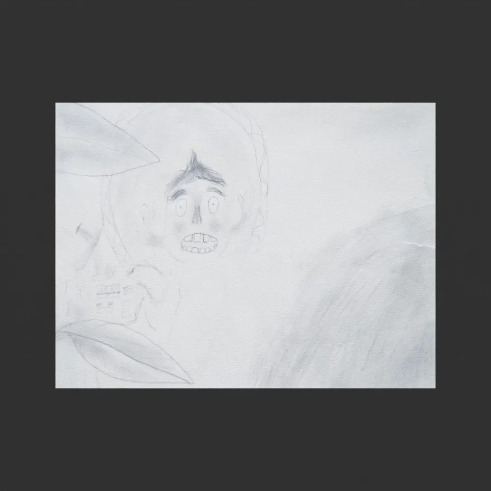 Child's Drawing On Paper 15