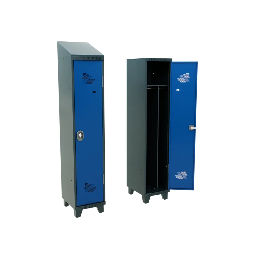 Simple Metallic Locker 400mm/1 Element