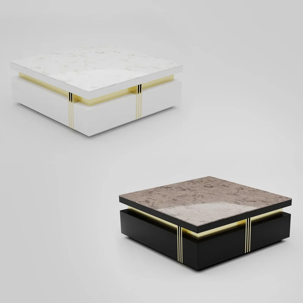 Modern Square Coffee Table (2 Color)