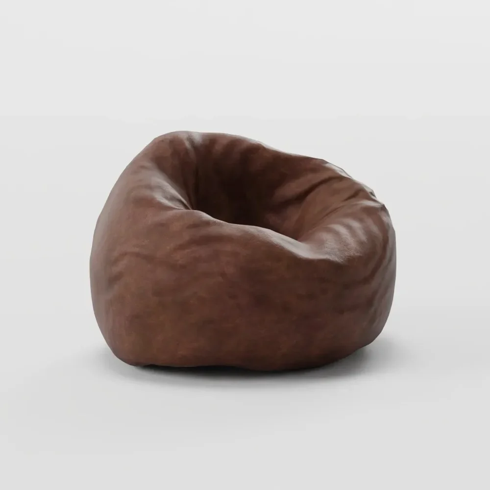 Bean Bag Cushion Brown