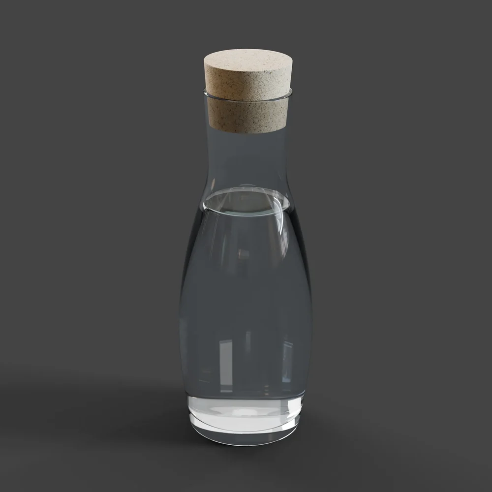 Carafe with cork 4cded7db-320b-4efc-a640-4a5ec63201a5