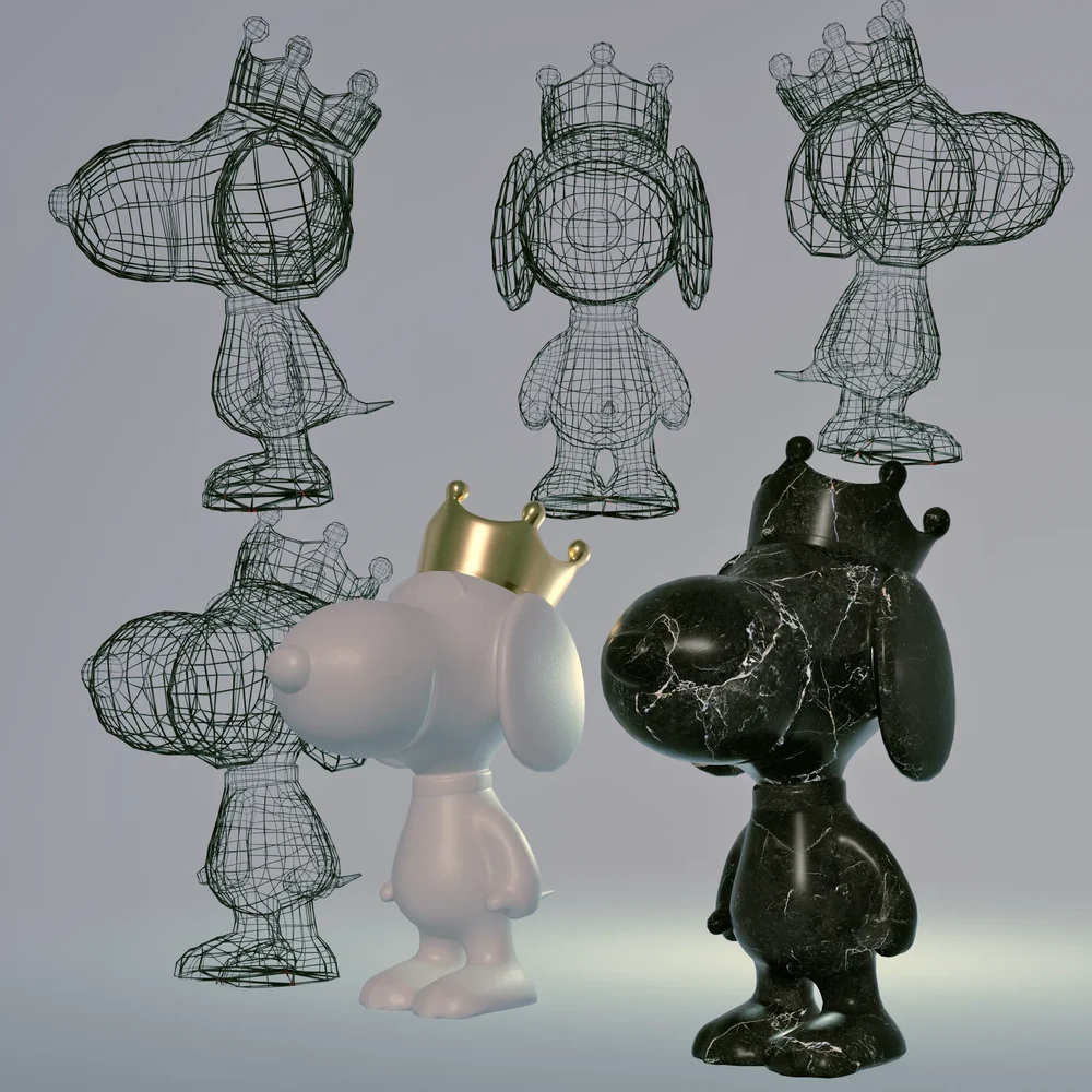 Snoopy Sculpture - Leblon Delienne