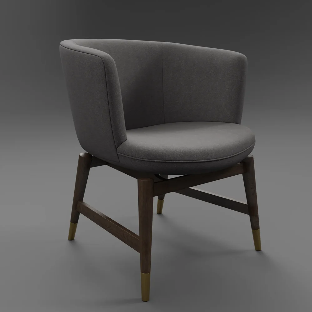 Baker Coupe Dining Chair