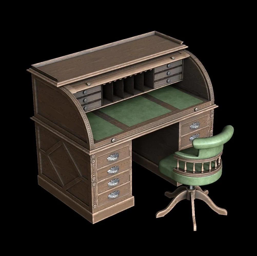 Old Office Desk