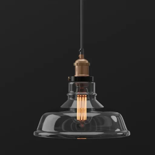 Glass Pendant Light