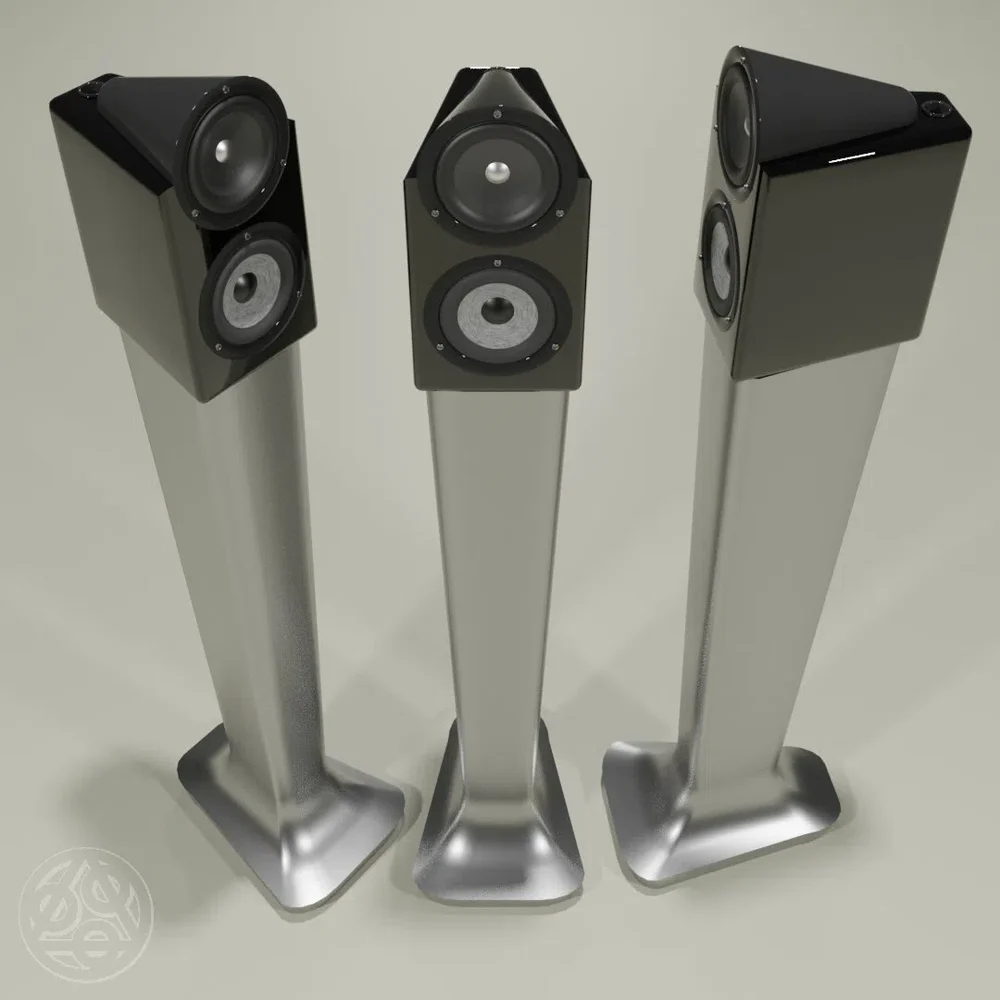 Bookshelf Speaker & Floor Stand By Djh