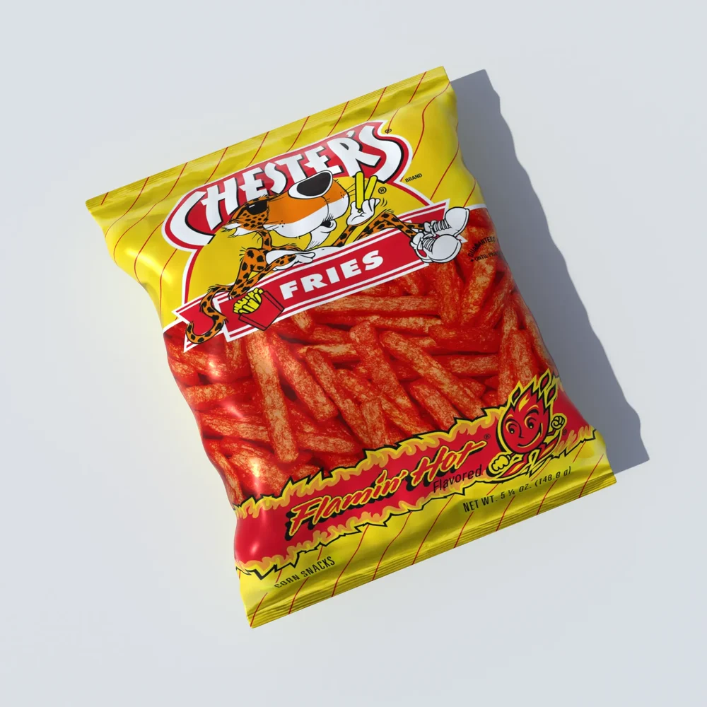 Chester Fries Chips Bag