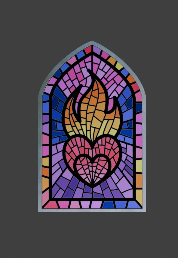 Church Glass Window Style 6