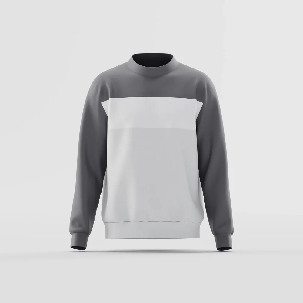 Urban Block Tri-Tone Crewneck