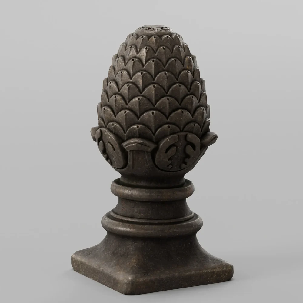 Cast Iron Pine Cone