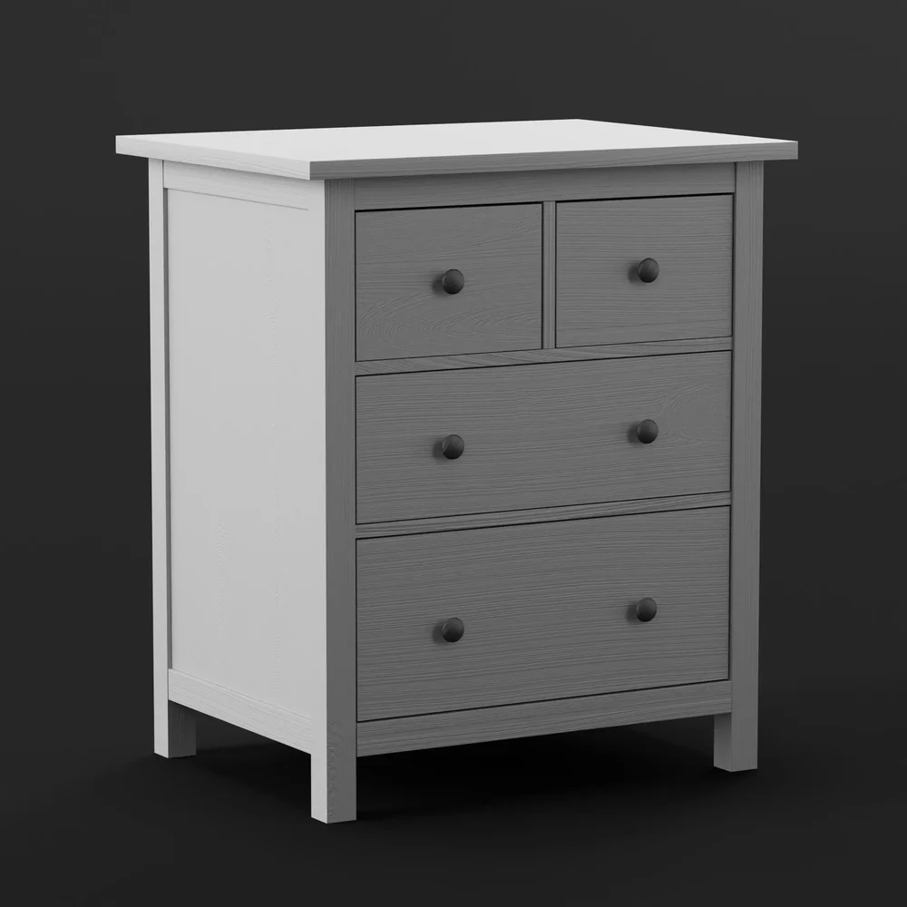 Ikea Dresser Hemnes Light Grey
