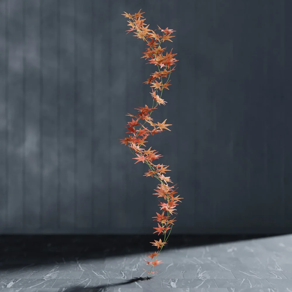 Artificial Garland Red Maple