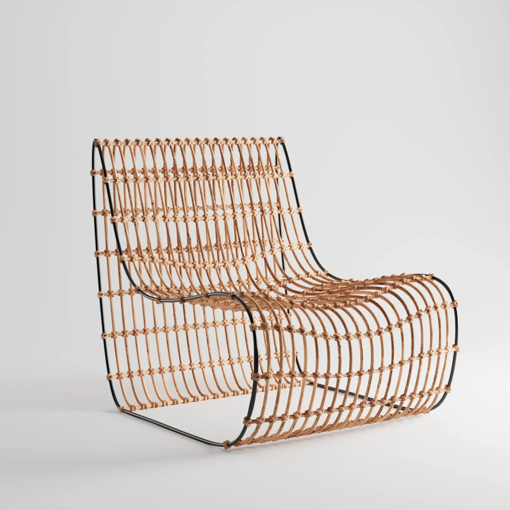 Rattan Knot Chair