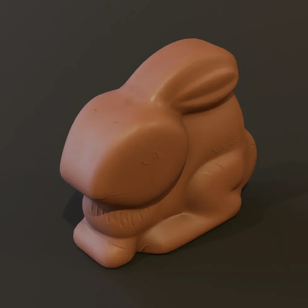 Easter Chocolate Bunny Sitting 920771cc-34a6-4818-b519-a92aea5e4401