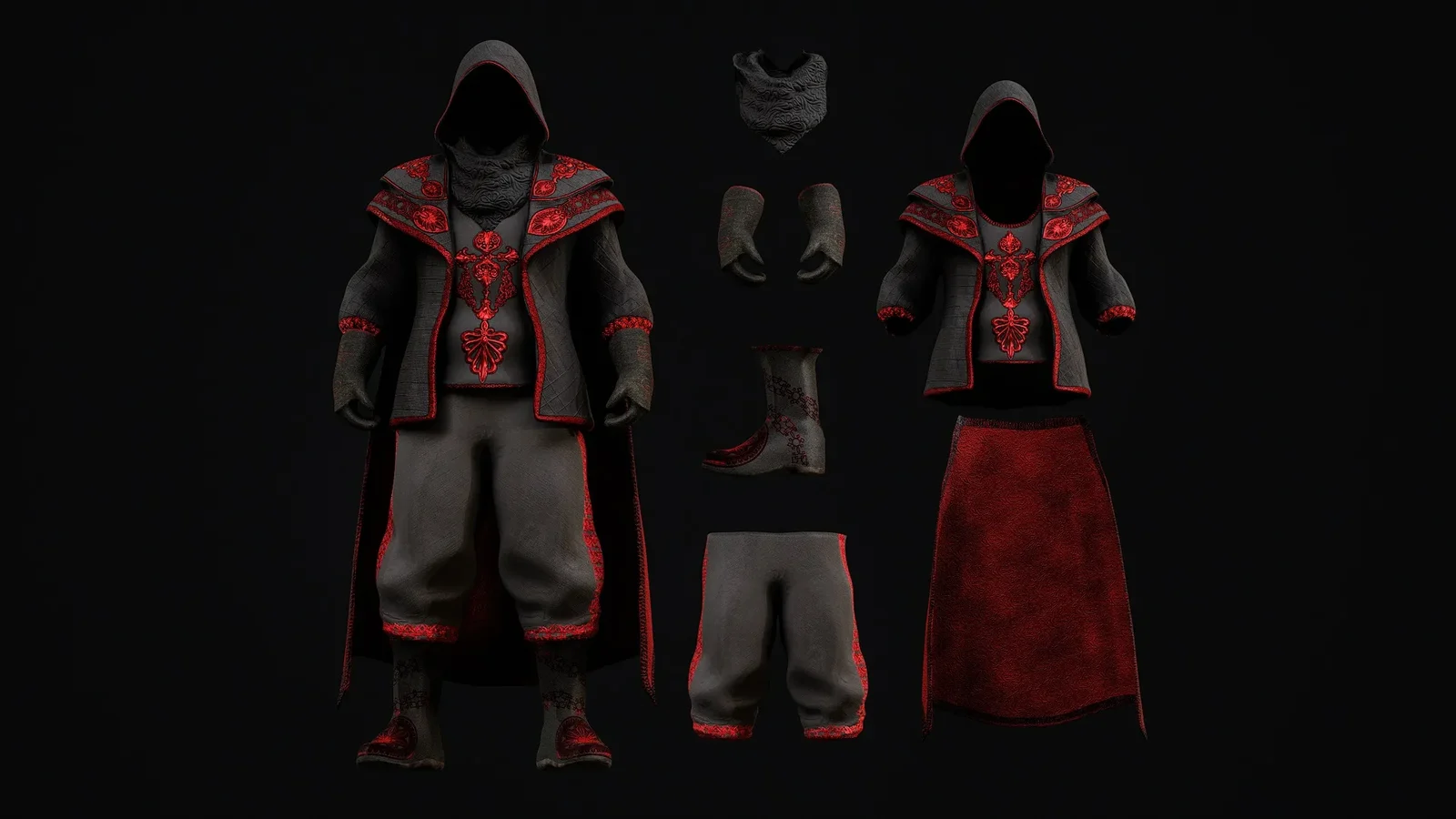 Regal Assassin Outfit.