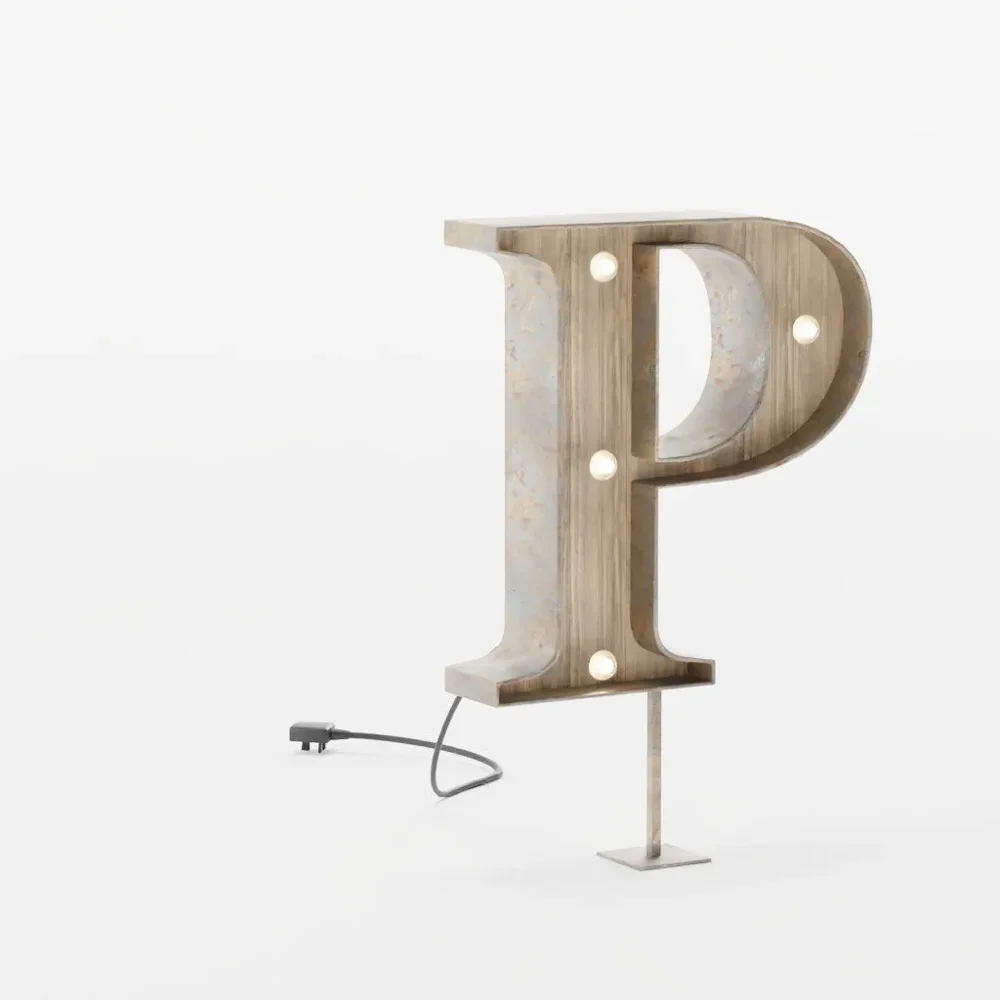 Vintage Marquee Carnival Light P