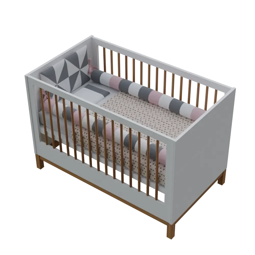 Crib Mini Bed 2 In 1 + Crib Kit