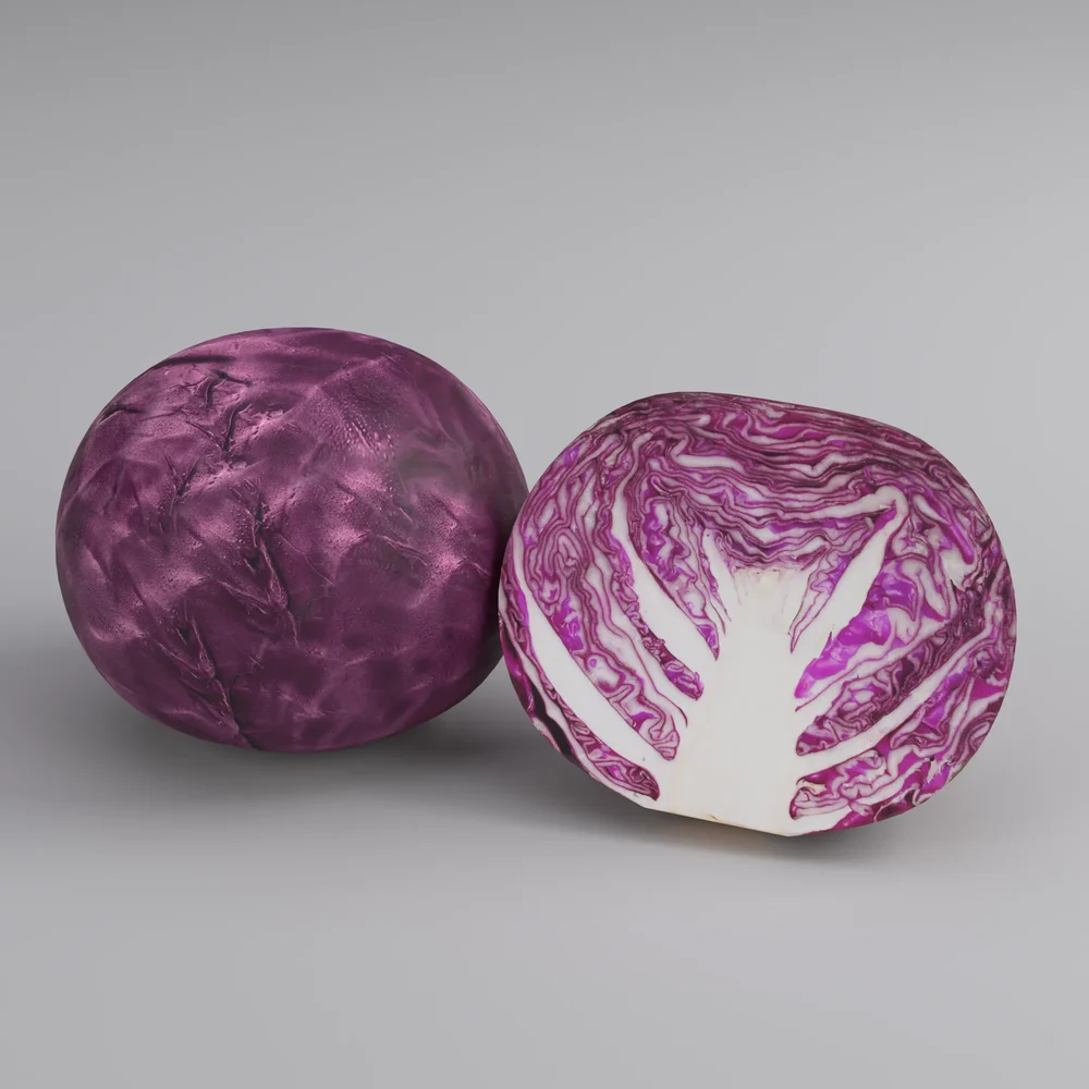 model: Red Cabbage Set