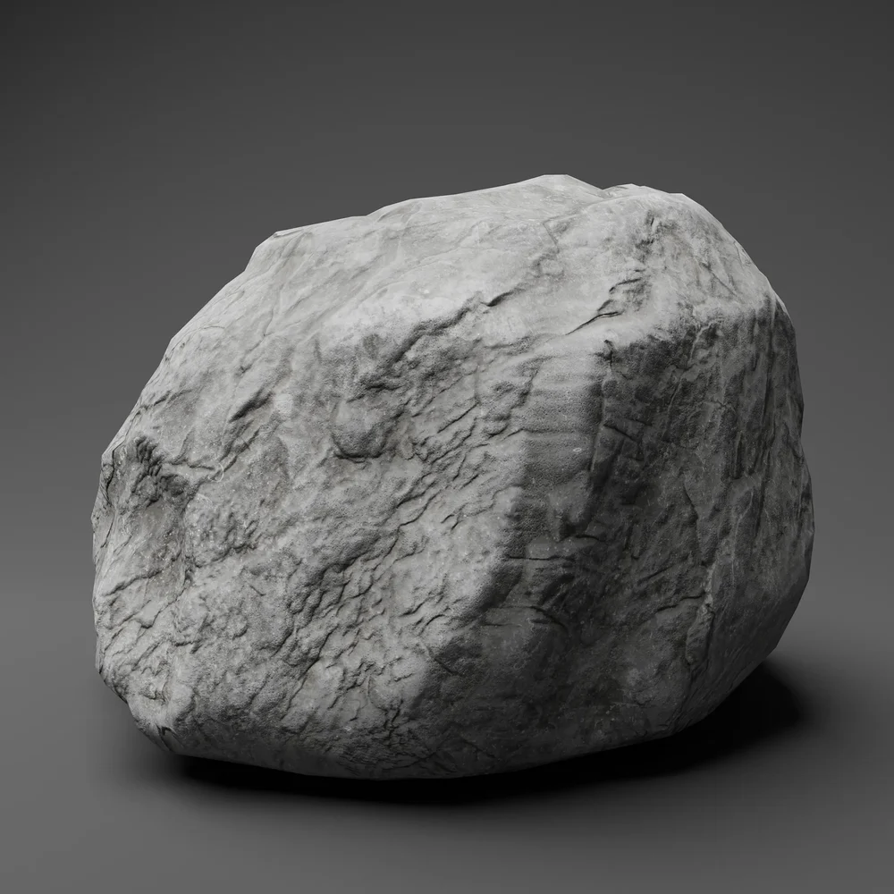 Low Poly Rock