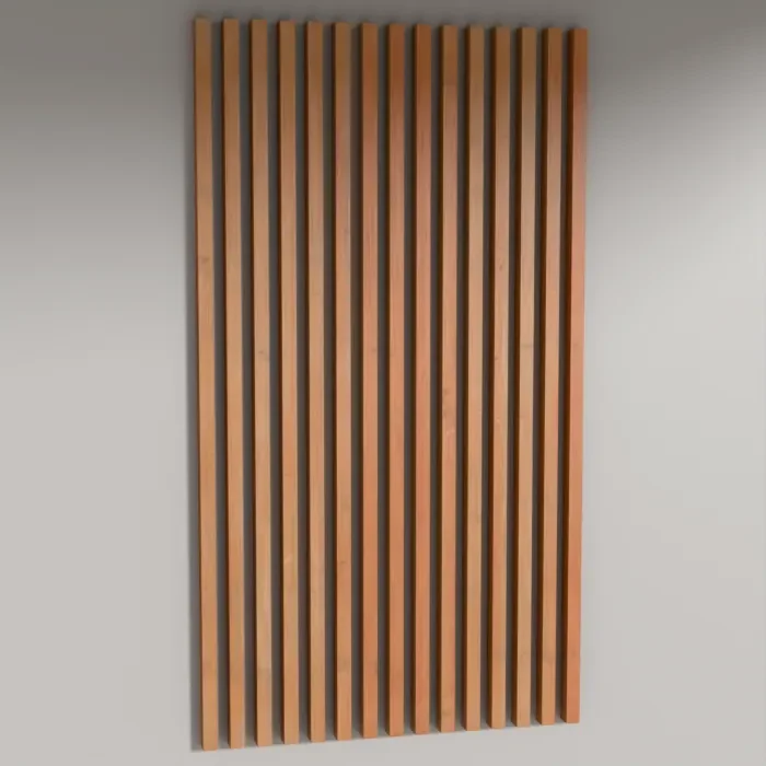Vertical Slat Wood Wall