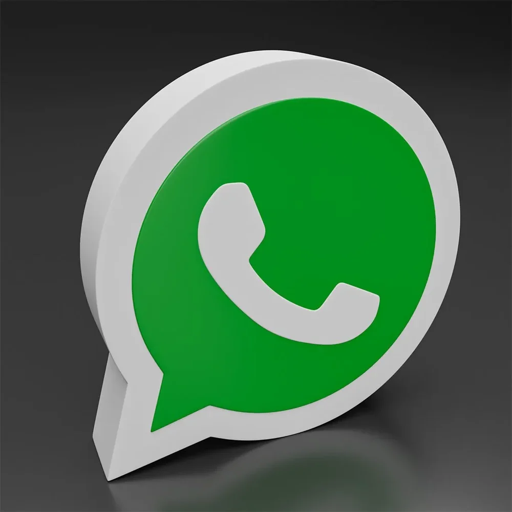 3d Logo Whatsapp