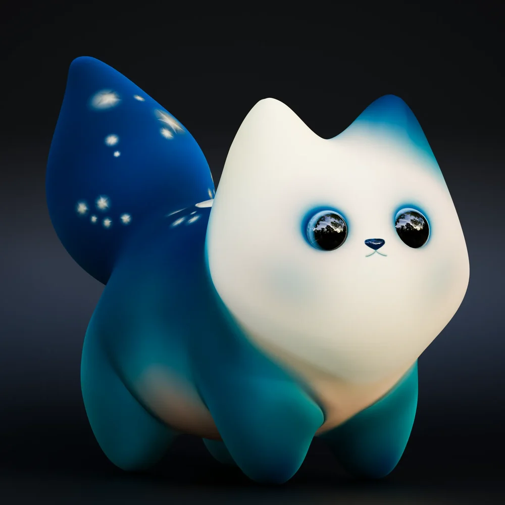 Night Fox (Rigged)