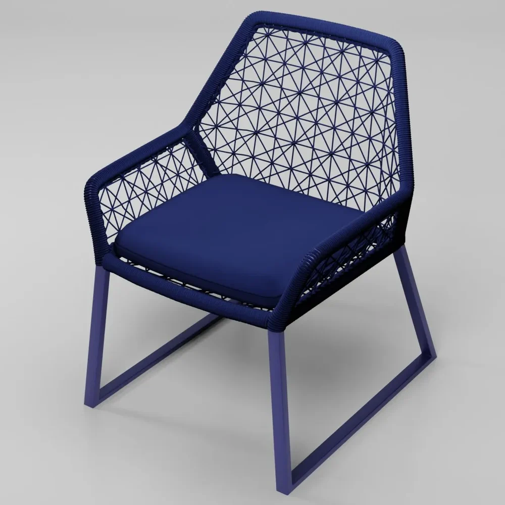 Navy Blue Sorrento Armchair
