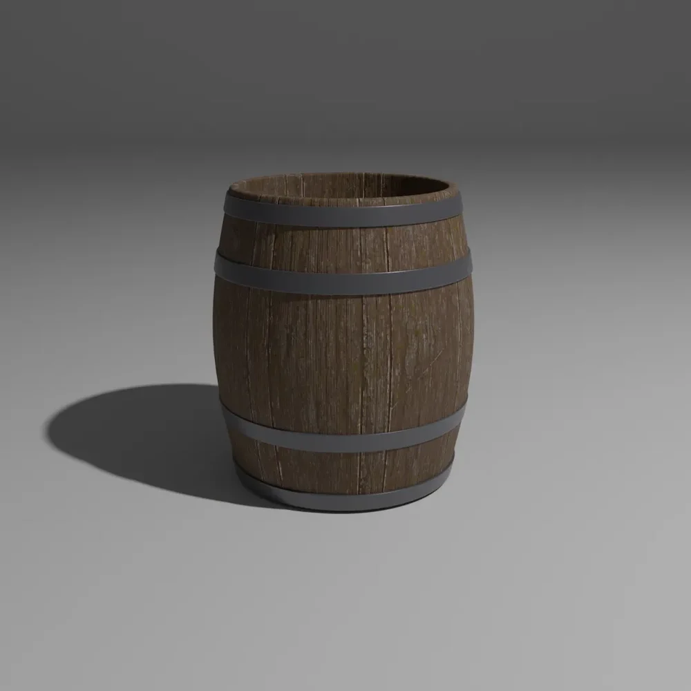 Wooden Barrel