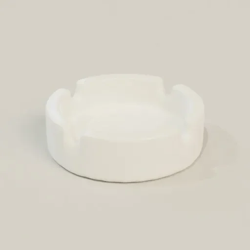 White Ashtray