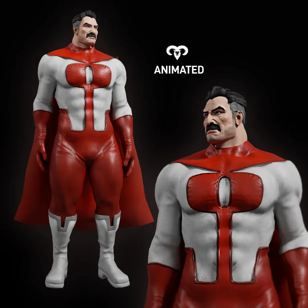 Omni Man Animated